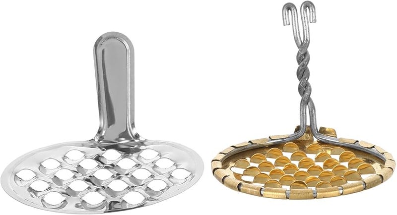 Stainless Steel Bean Jelly Scraper Set 2 Pieces Food Grater and Cold Noodle Tool - Image 1